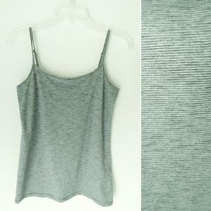 EUC LOFT Outlet Striped Shimmer Scoop Neck